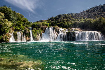 Krka National Park. Skradinski buk. Croatia