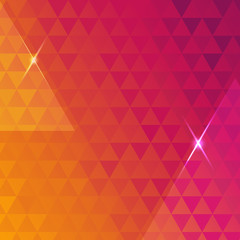 Red Grid Mosaic Background with Lights . Isolated Vector Elements