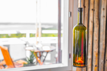 Wine Bottle Lamp