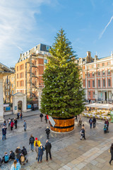 A typical view in Covent Garden