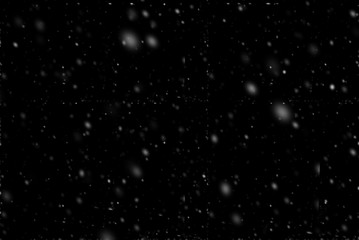 snow on black background, natural texture overlay