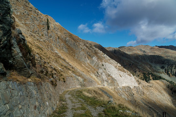epic mountain view in south tyrol