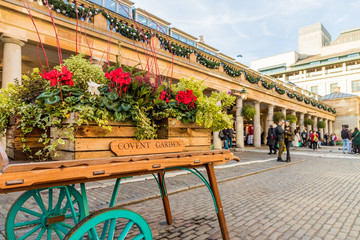 A typical view in Covent Garden