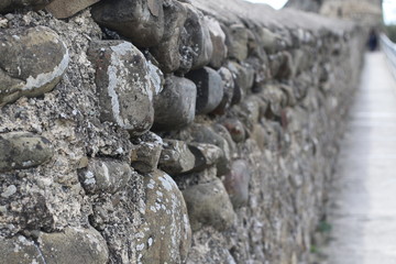 Signagi fortress stone wall