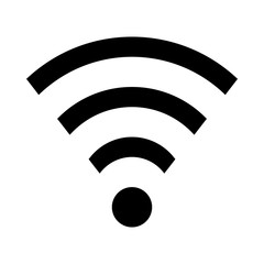 WiFi Symbol Icon Illustration
