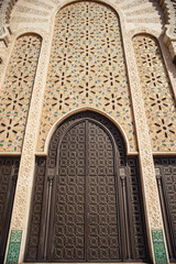Obraz premium Hassan II mosque, Casablanca