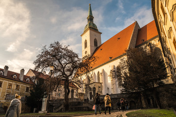 St Martin's Cathedral in Bratislava, Slovakia