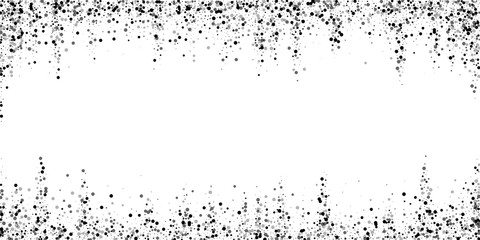 Scattered dense balck dots. Dark points dispersion