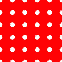 Seamless polka dot pattern background