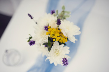 Bridal flower decoration wedding