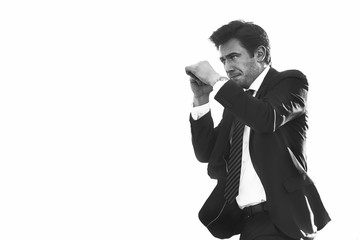 Obraz premium Starker Businessmann 