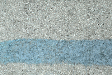 blue bar for text on the background of small stones
