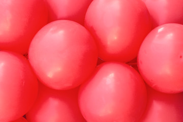 festive decoration of balloons,