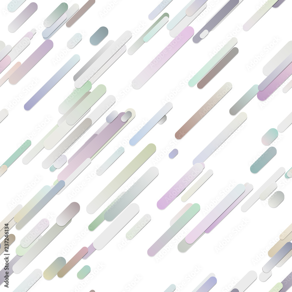 Poster colorful abstract modern gradient background with diagonal rounded stripe pattern - vector design