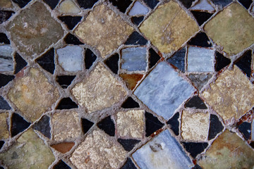 Byzantine mosaics on the floor of St. Nicholas Church Demre, Turkey