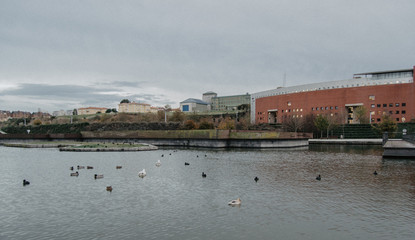 The Llagua de Vaguada Park. Santander, Cantabria (Spain)