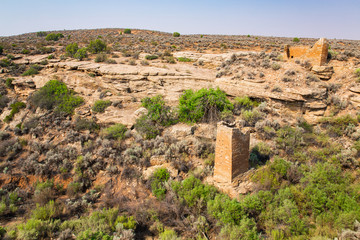 Hovenweep National Monument in New Mexico, USA