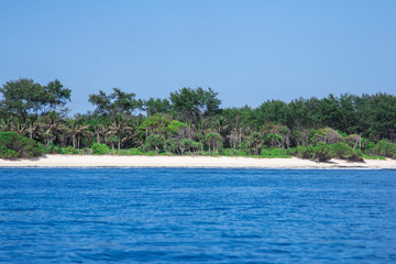 tropical island in indonesia