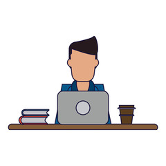 Working with computer avatar