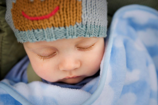 Young baby sleeping.