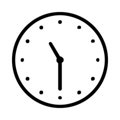 Clock Icon Illustration