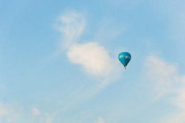 balloons in the sky