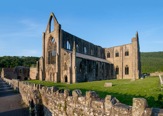Europe, UK, Wales, Monmouthshire, Tintern Abbey