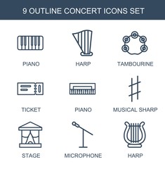 concert icons