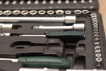 Toolbox car tools kit