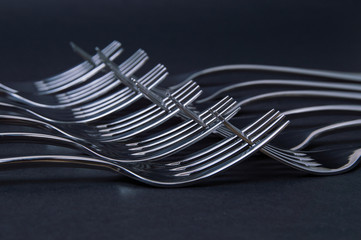 forks closeup
