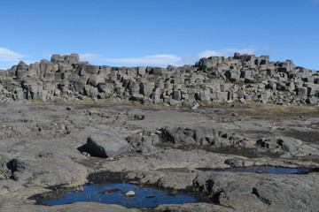 Basaltsäulen Island - Strand Vik