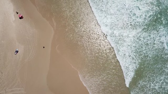 FLORIANOPOLIS, SANTA CATARINA ISLAND, BRAZIL - Costao do santinho Beach Florianopolis, Santa Catarina. July, 2017