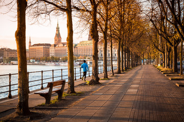 An der Binnenalster