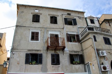 Fototapeta na wymiar House in Baska on Krk Island, Croatia