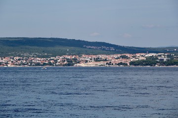 Sea close to Punat on Island Krk, Croatia