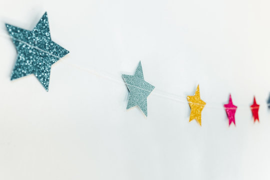 Colored stars    