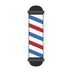 Barbershop striped bar sign