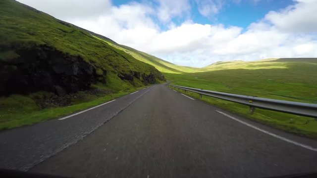 The nature of the Faroe Islands in the north Atlantic 