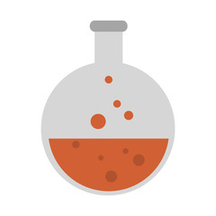 Chemistry flask glass symbol