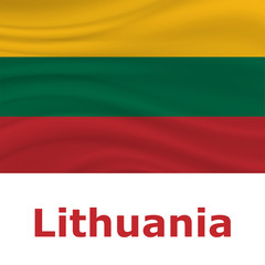 16 February, Lithuania Independence Day background 