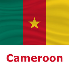 1 January. Cameroon Independence Day background