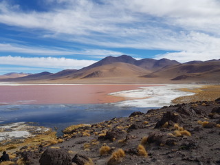 Bolivia National Park Red Lagoon