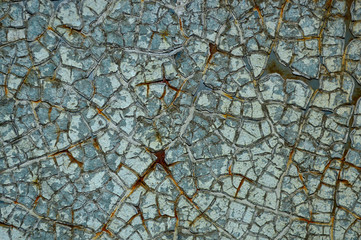 Cracked old paint beautiful textural