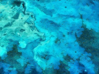 Abstract background. Massive textured layers of oil paint on canvas. Dirty style design pattern. Grunge hand drawn texture. Vintage wallpaper. Watercolor details and elements. Dry acrylic mixed art.