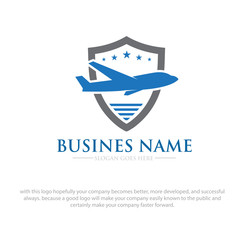 university plane logo designs