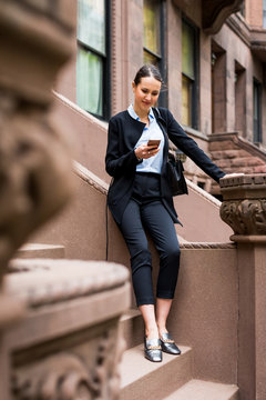 Businesswoman in NY