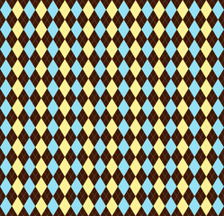 Christmas new year Argyle. Pattern Scottish cage