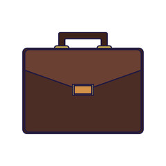 Business briefcase symbol