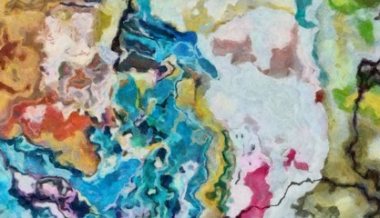 Abstract grunge background. Dirty style pattern. Simple painting art template with large textured brush strokes. Colorful pretty texture drawing by hand. Digital indigo wallpaper. Vintage backdrop.