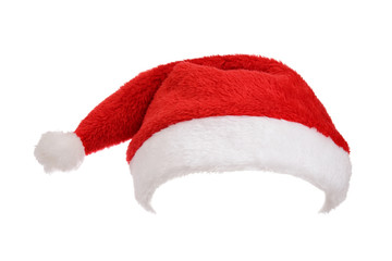 Christmas hat isolated on white background.